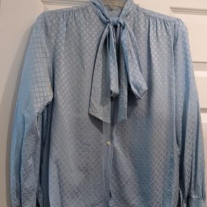 Vintage Pussy Bow Blouse 1950s